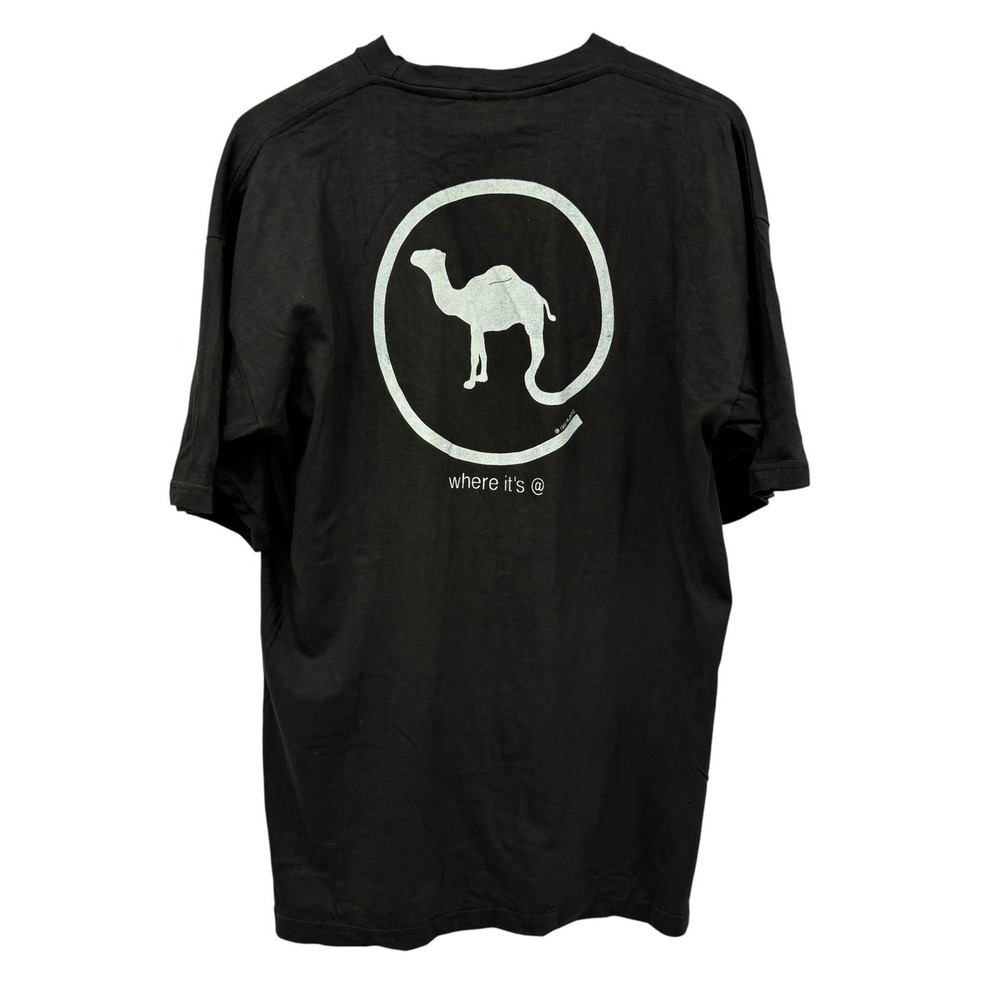 Camel Cigarettes Black Promo T-Shirt XL Original Box Vintage '97 Where Its At
